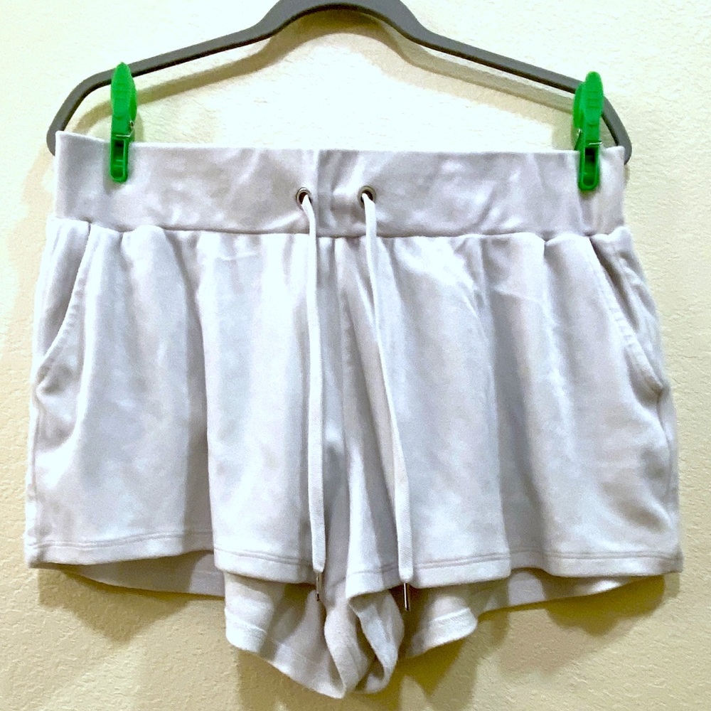 DIVIDED brand lounge shorts.